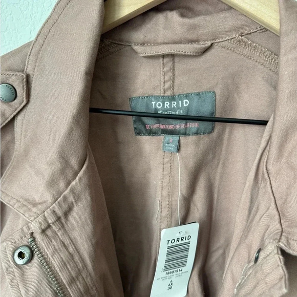 Torrid - Twill Clean Anorak Jacket - 6X - Picture 5 of 8